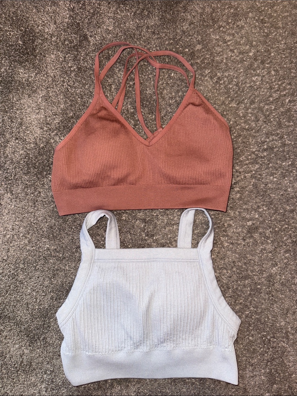Aerie Ribbed Bralette Duo